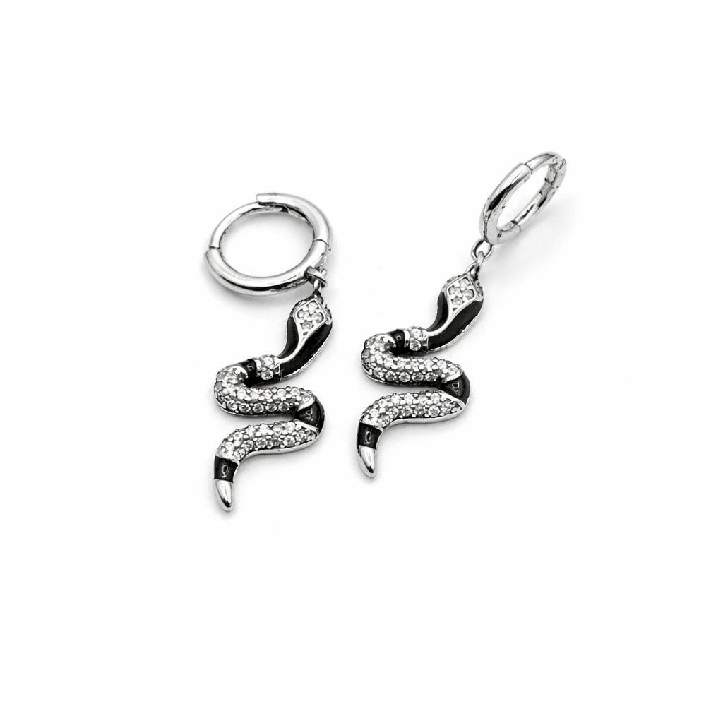 Aretes serpiente