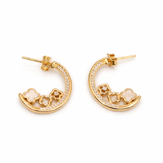Aretes trébol