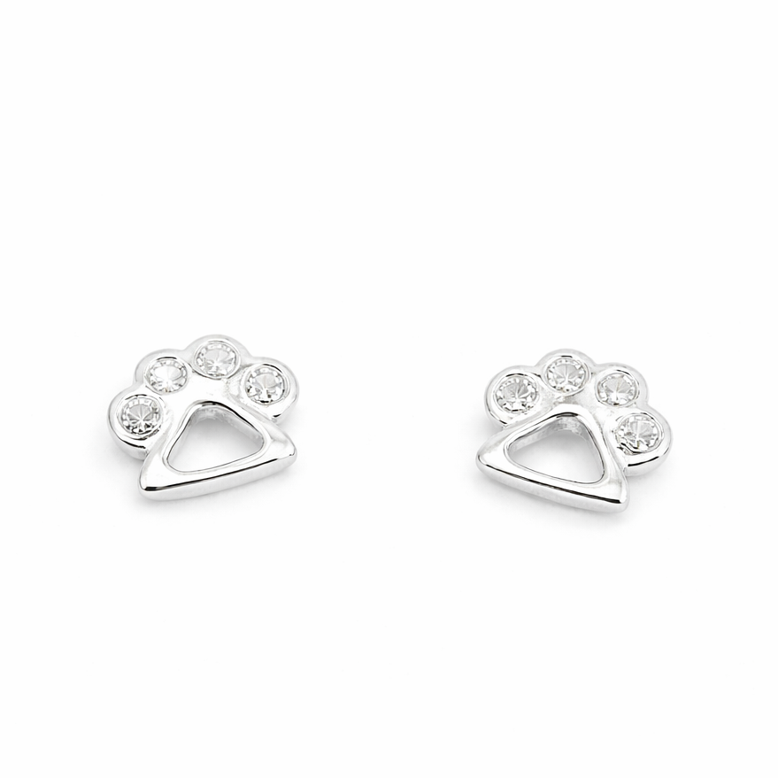 Aretes huellita de perro
