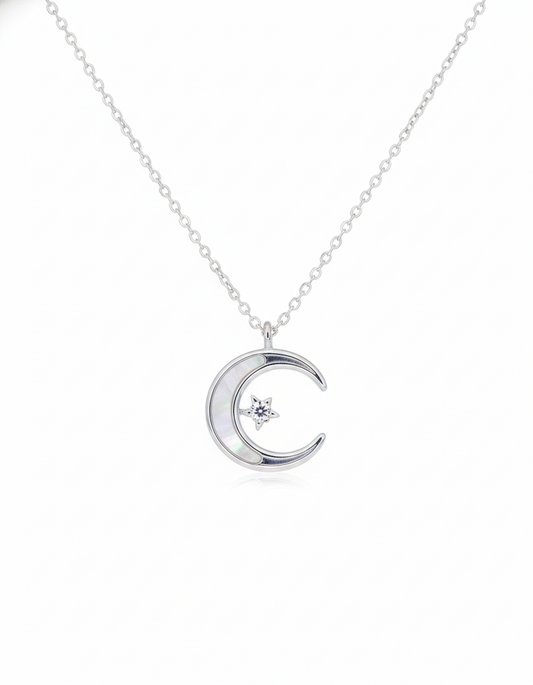 Cadena luna y estrella