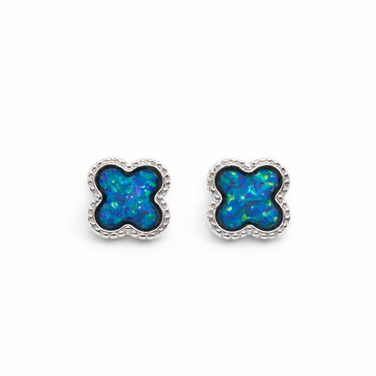 Aretes trébol (clover)
